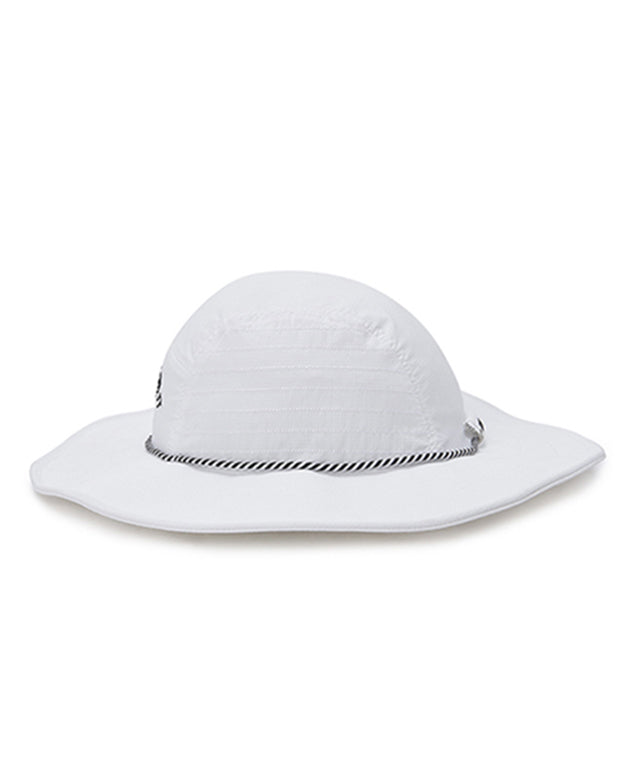 ANEW Golf Stitch Wide Hat in khaki with camo brim, designed for larger head sizes.